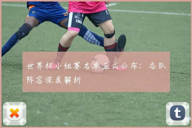 世界杯小组赛名单正式公布：各队阵容深度解析