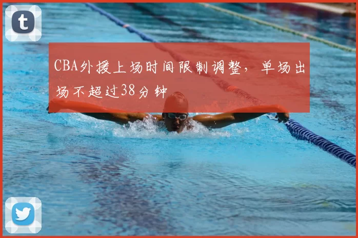 CBA外援上场时间限制调整,单场出场不超过38分钟