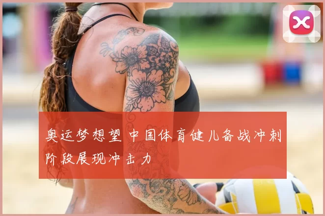 奥运梦想望 中国体育健儿备战冲刺阶段展现冲击力