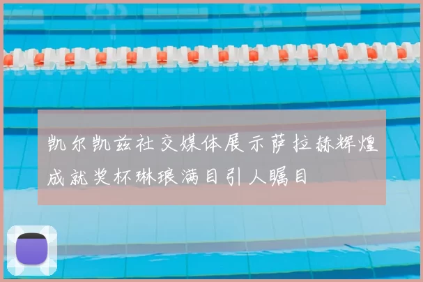 凯尔凯兹社交媒体展示萨拉赫辉煌成就奖杯琳琅满目引人瞩目