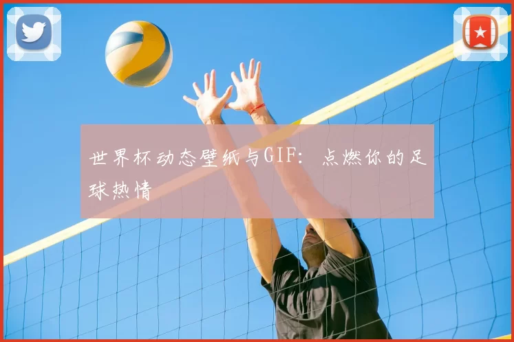世界杯动态壁纸与GIF:点燃你的足球热情