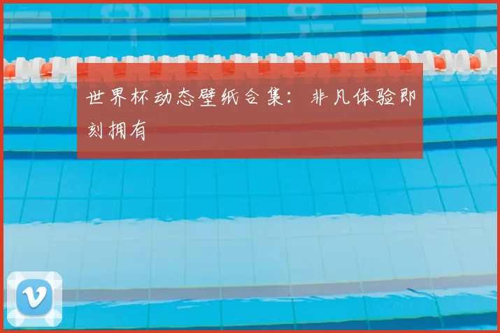 世界杯动态壁纸合集:非凡体验即刻拥有