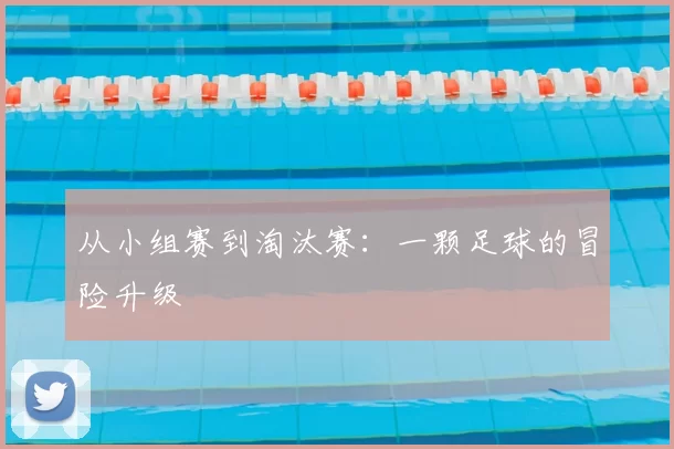 从小组赛到淘汰赛：一颗足球的冒险升级